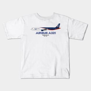 Airbus A321 - Batavia Air Kids T-Shirt